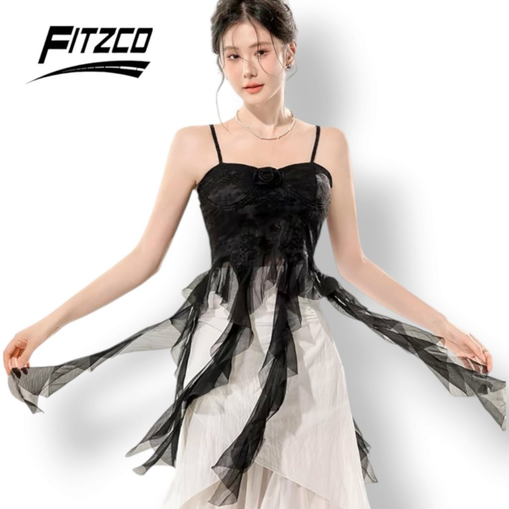 Jual FITZCO 1921# Rachel Frill Top Bra | Shopee Indonesia