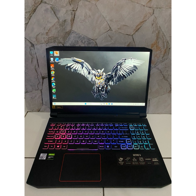 PC Portable Gaming Acer Nitro 5 AN515-55-57WU 15,6 Full HD 144Hz Intel Core i5 16 Go RAM 512 Go SSD Nvidia RTX 3060 Noir vitreux + 1 mois d'abonnement Xbox Game
