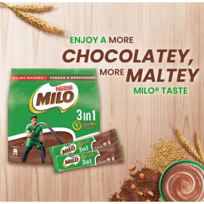 Jual Milo 3in1 pack (1 pack = 14 sticks) | Shopee Indonesia