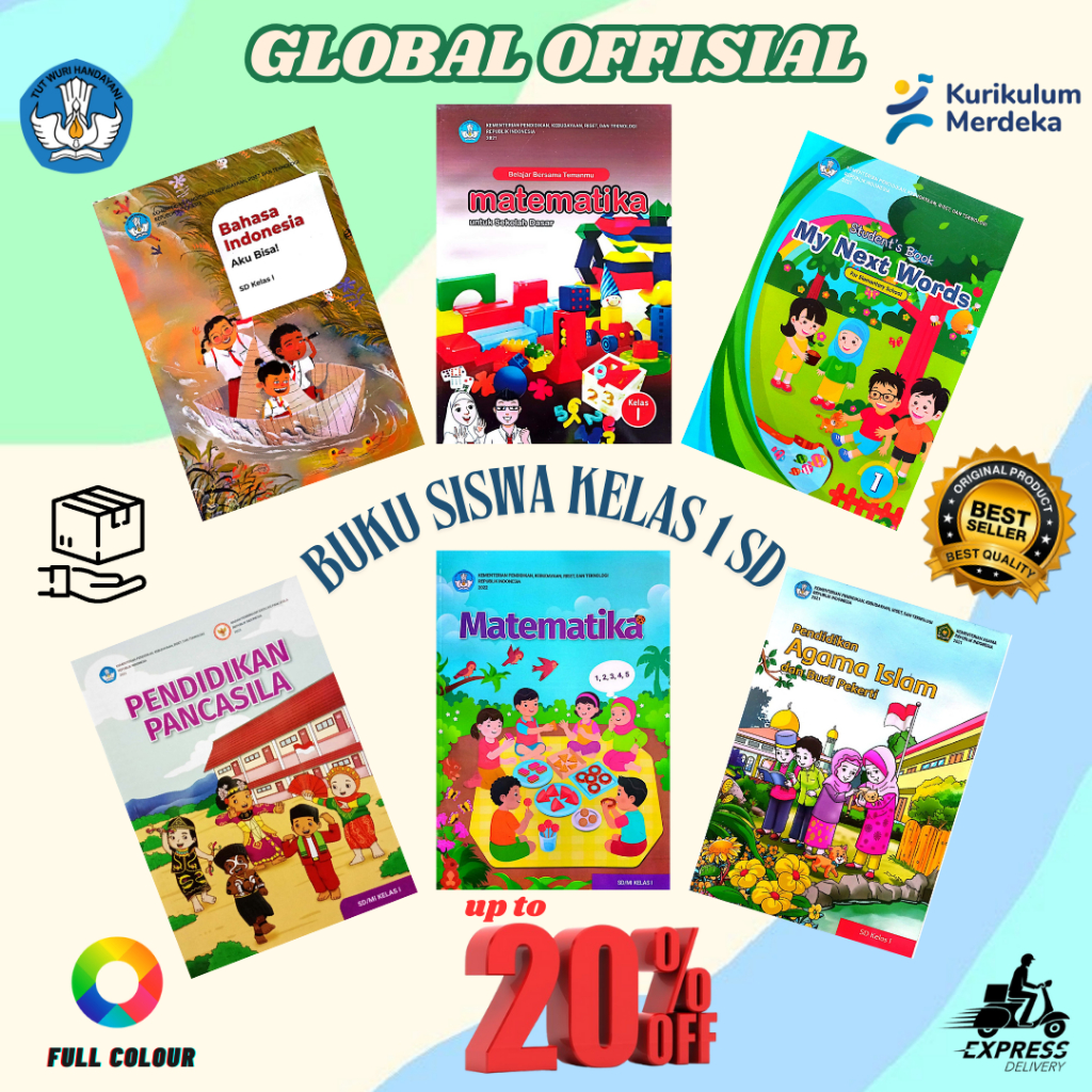 Jual BUKU SISWA KELAS 1 SD/MI KURIKULUM MERDEKA | Shopee Indonesia