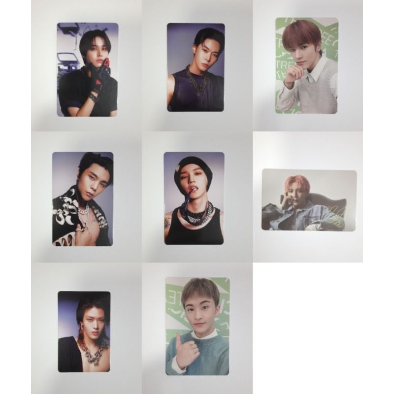 NCT 127 X Nature Republic Official Transparent Photocard