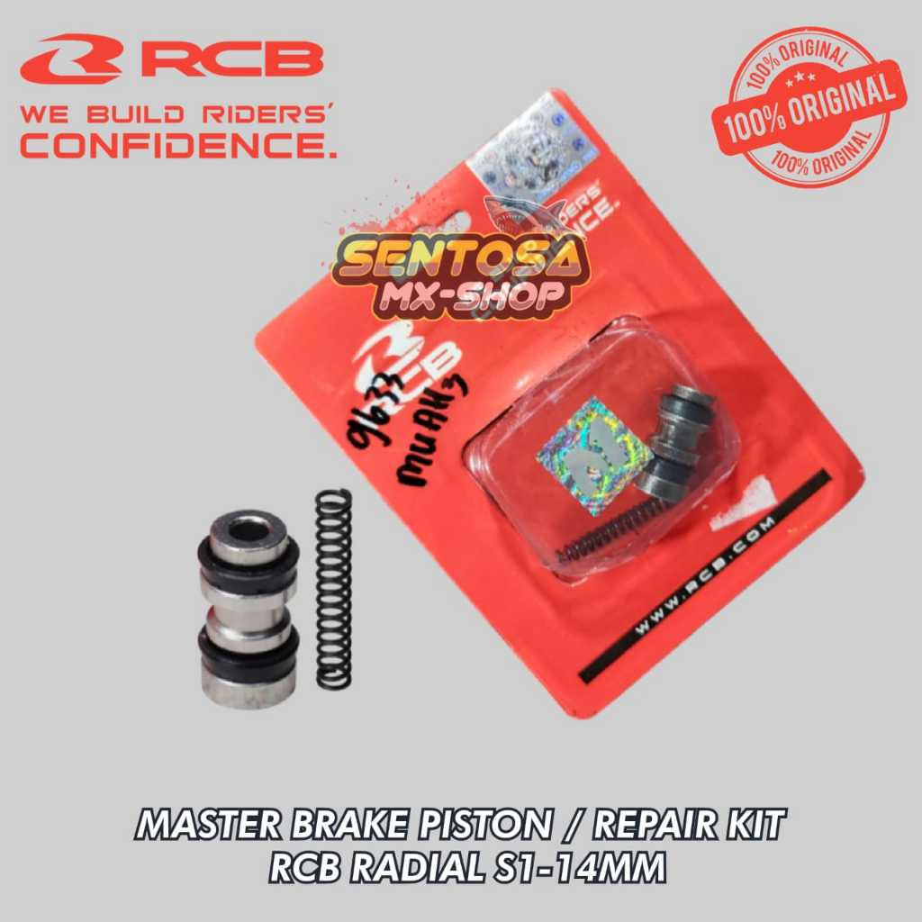Jual [ RCB ORIGINAL ] REPAIR KIT / SEAL MASTER REM DEPAN TYPE RCB S1 ...