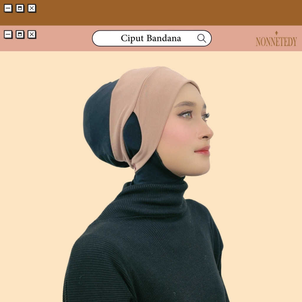 Jual Ciput Bandana Anti Budeg Inner Premium - Nonnetedy 15 | Shopee ...