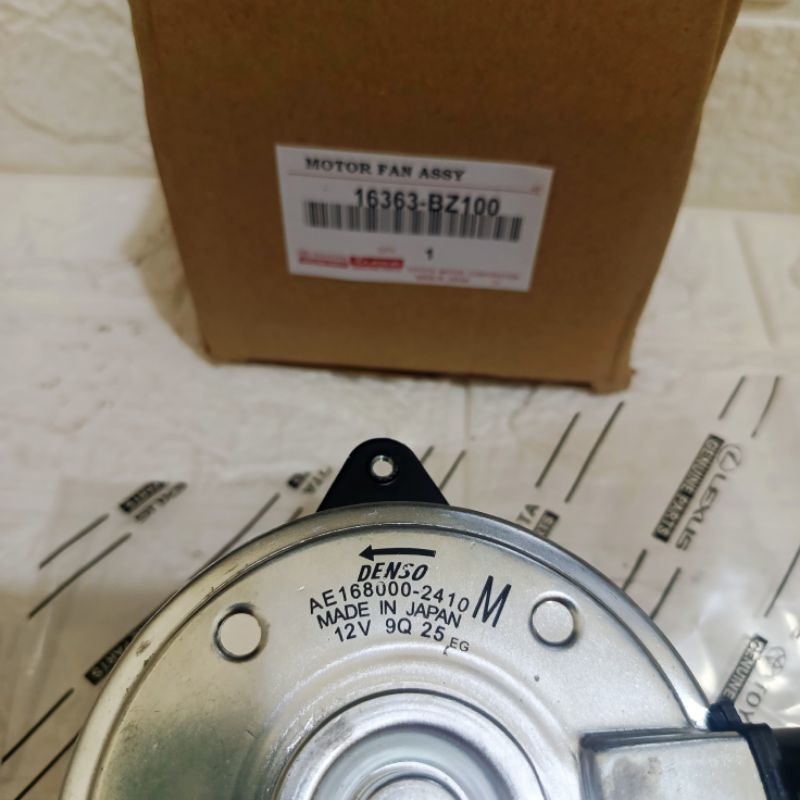 Jual MOTOR DINAMO EXTRA FAN RADIATOR MOTOR FAN VELOZ ALL NEW AVANZA ...