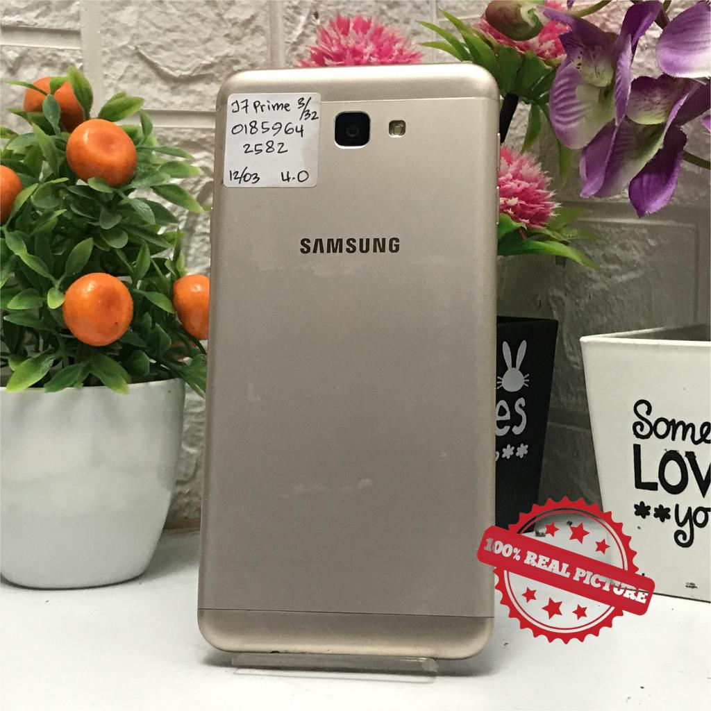 Jual Samsung J7 Prime 3/32GB Gold Bekas Second Original | Shopee Indonesia
