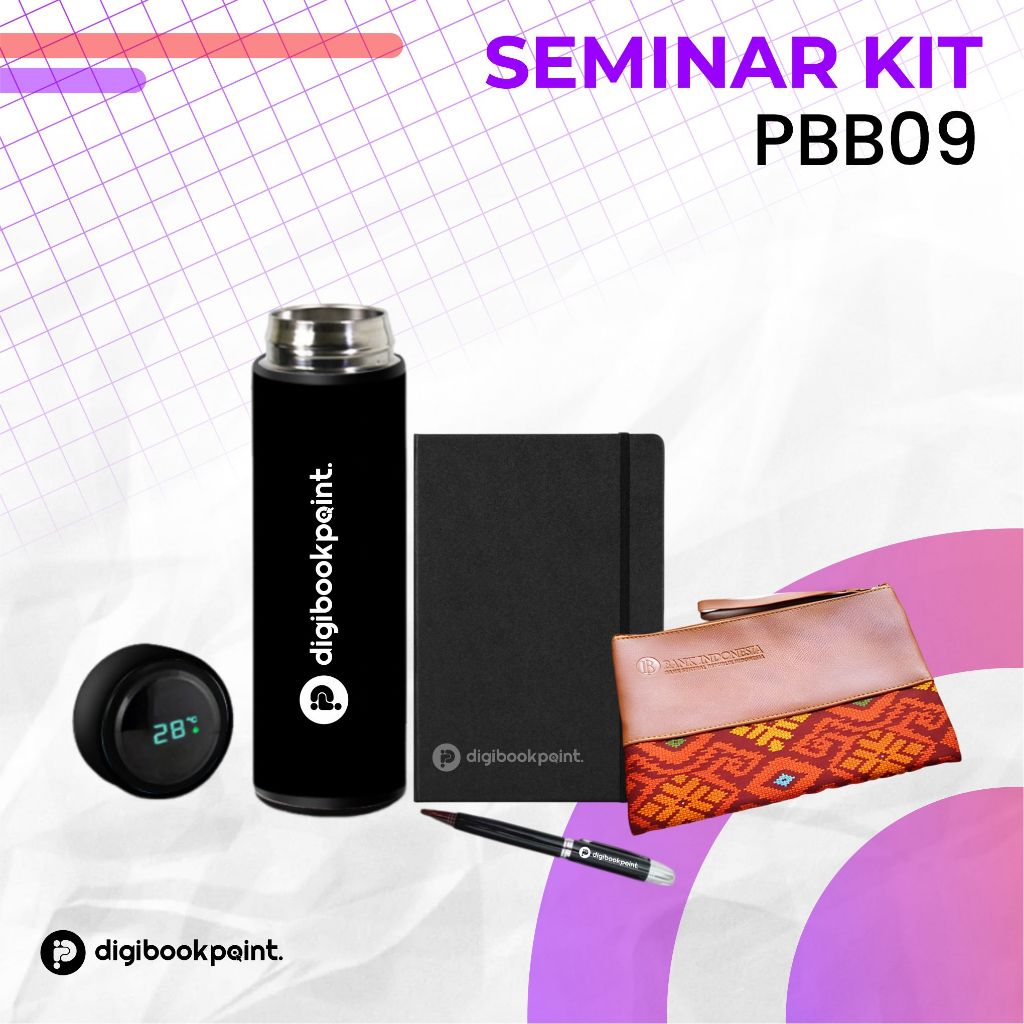 Jual Seminar Kit Custom PBB 9 | Pouch Kulit , Notebook Kulit Karet ...