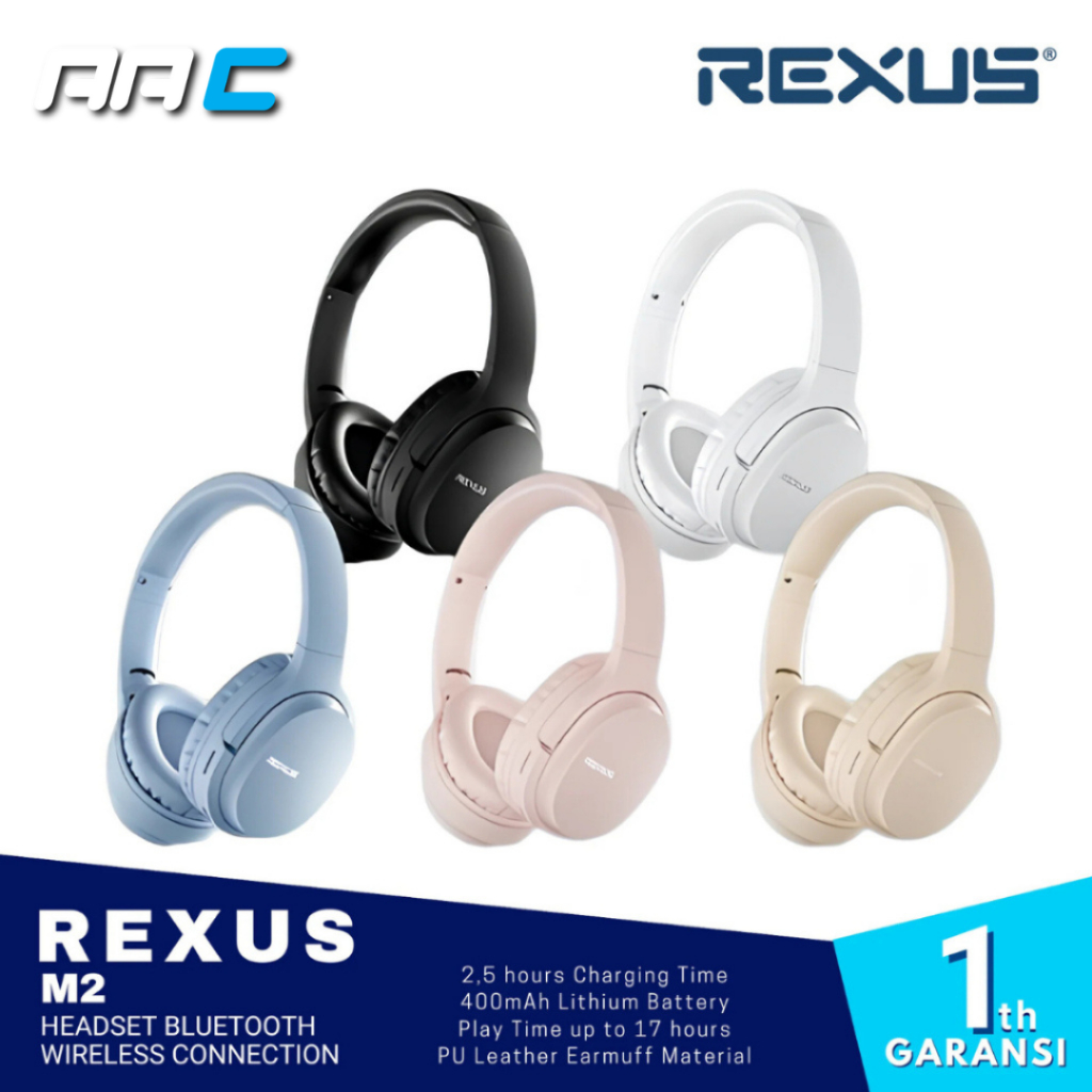 Jual Rexus Headset Bluetooth Wireless M2 | Shopee Indonesia