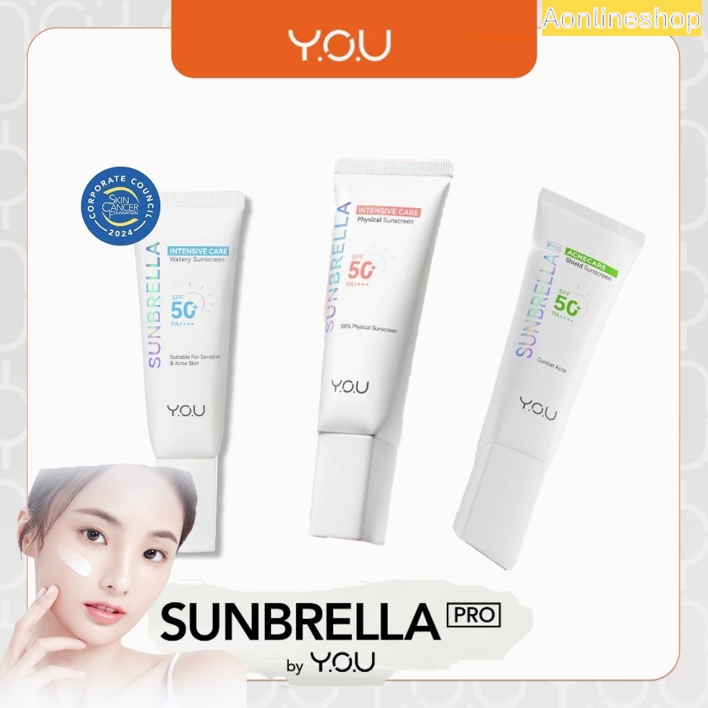 Jual AS YOU Sunbrella Sunscreen Spf 30 / Spf50 Pro Acnecare ...