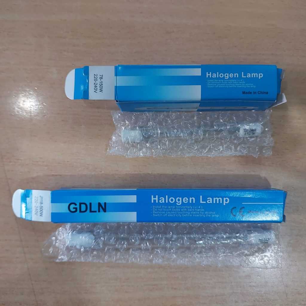 Jual HALOGEN STICK ATN 150W REFILL LAMPU SOROT HALOGEN 150W CAHAYA ...