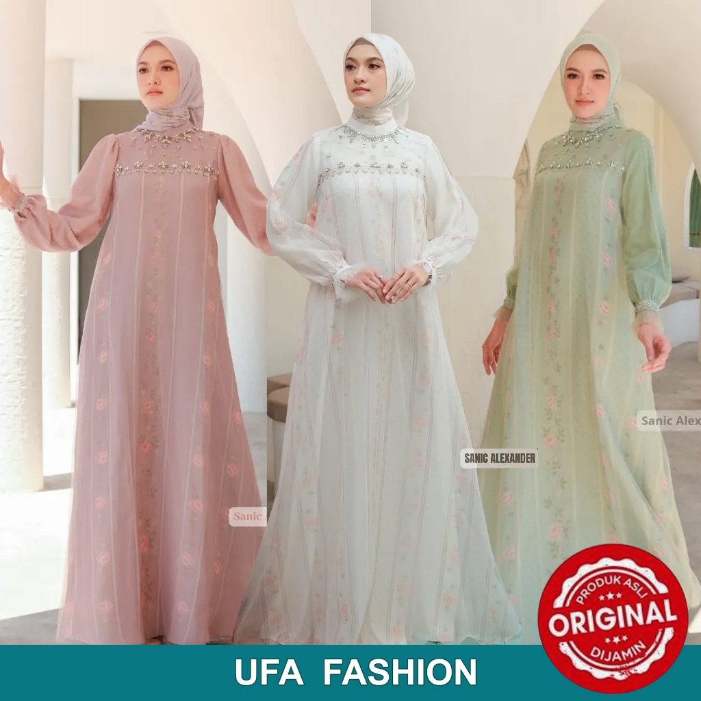 Jual SANIC ALEXANDER EDITTA Abaya -- Simfoni kemewahan dalam balutan ...