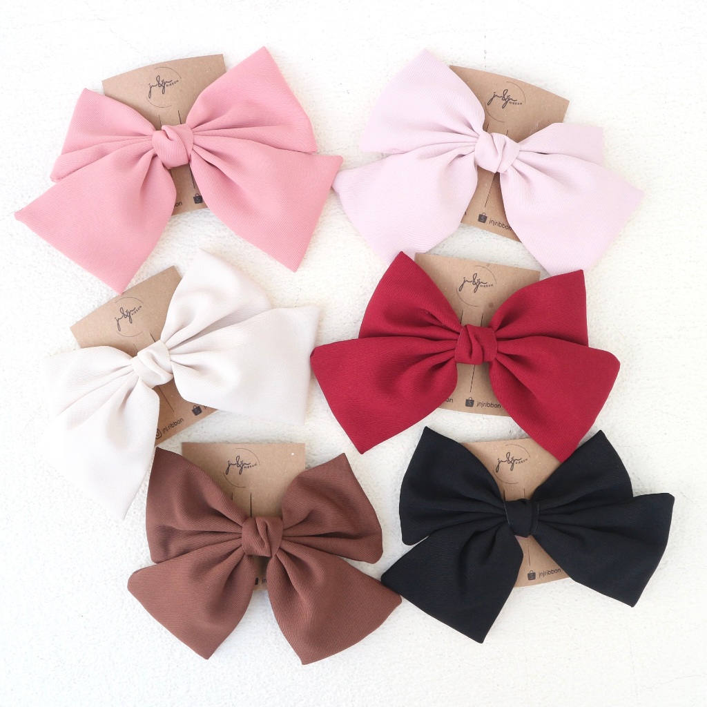 Jual J&J RIBBON | JEPIT OTOMATIS PARIS PITA BESAR Polos Corduroy ...