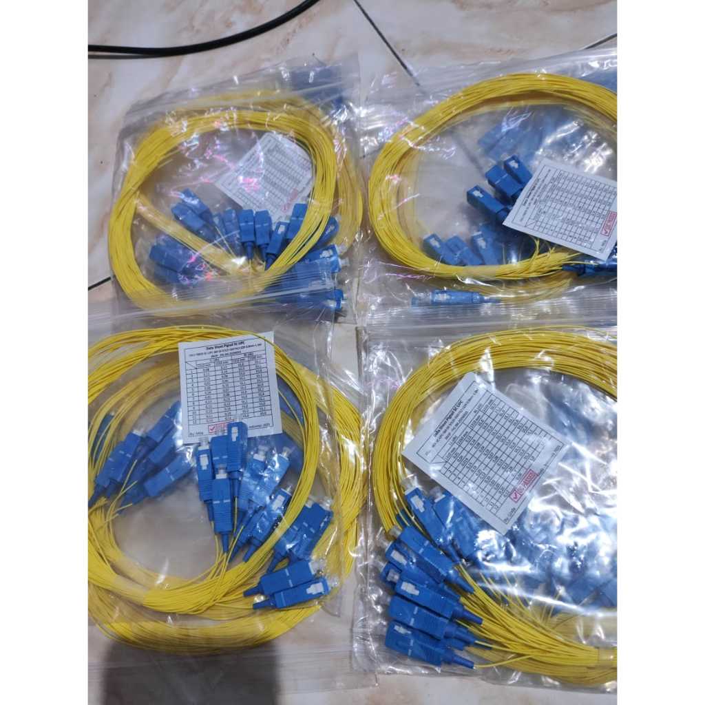 Jual Pigtail SC UPC 0.9 mm G657A2 LSZH (isi 10 pcs) Bergaransi High ...