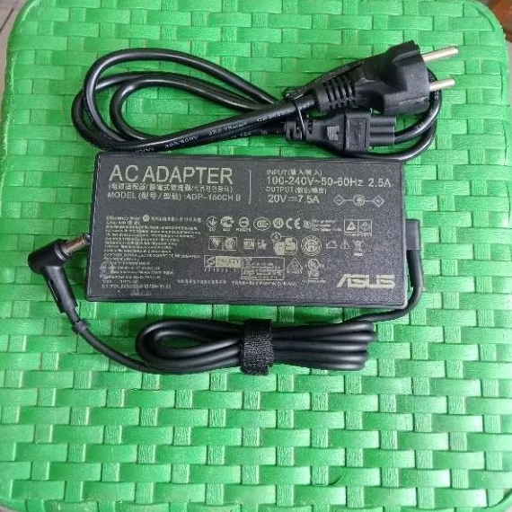 Chargeur Secteur 150W Pour ASUS TUF Gaming FX505D / FX505DU / FX505DT - Tension 20V, Courant 7.5A - Connecteur 6.0mm - Modèle Drlappy (légèrement Utilisé)