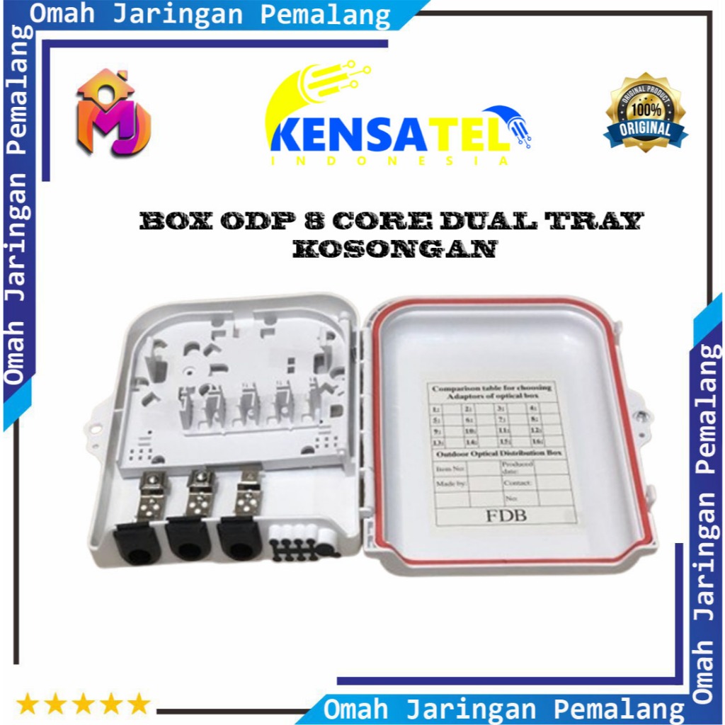 Jual ODP 8 Core Kosongan Dual Tray Kensatel Dan No Merk | Shopee Indonesia