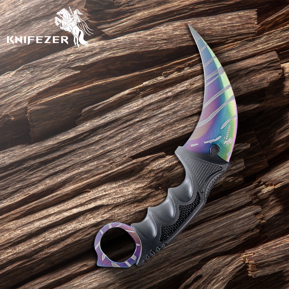 Jual Alat Camping Vastar Karambit Tactikal Cs Go Hijau Pelangi | Shopee ...