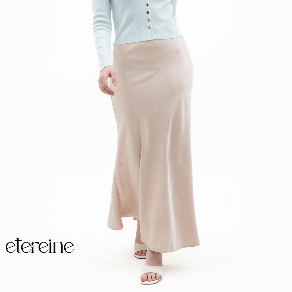ETEREINE Rok Satin Katarina 100CM Rok Satin Panjang 100cm Wanita Size S Sampai 3XL