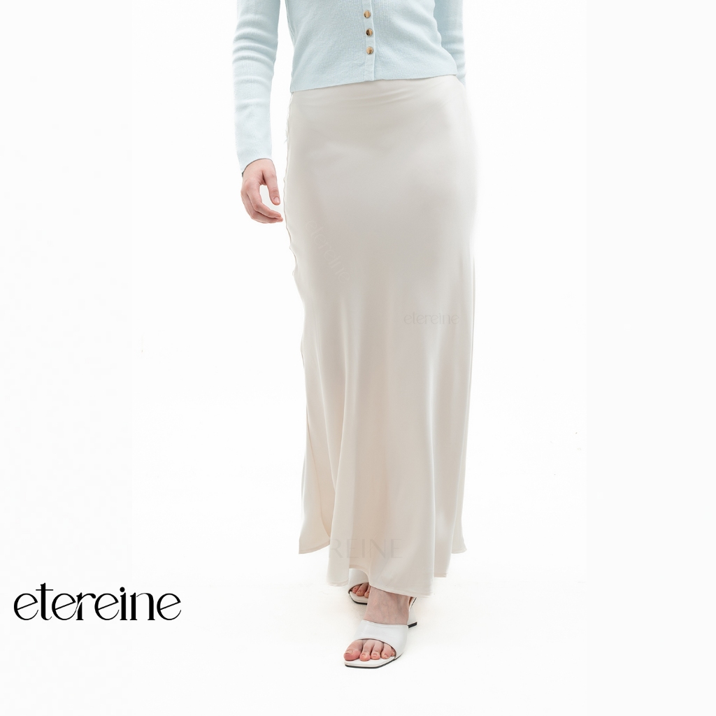 ETEREINE Rok Satin Katarina 100CM Rok Satin Panjang 100cm Wanita Size S Sampai 3XL