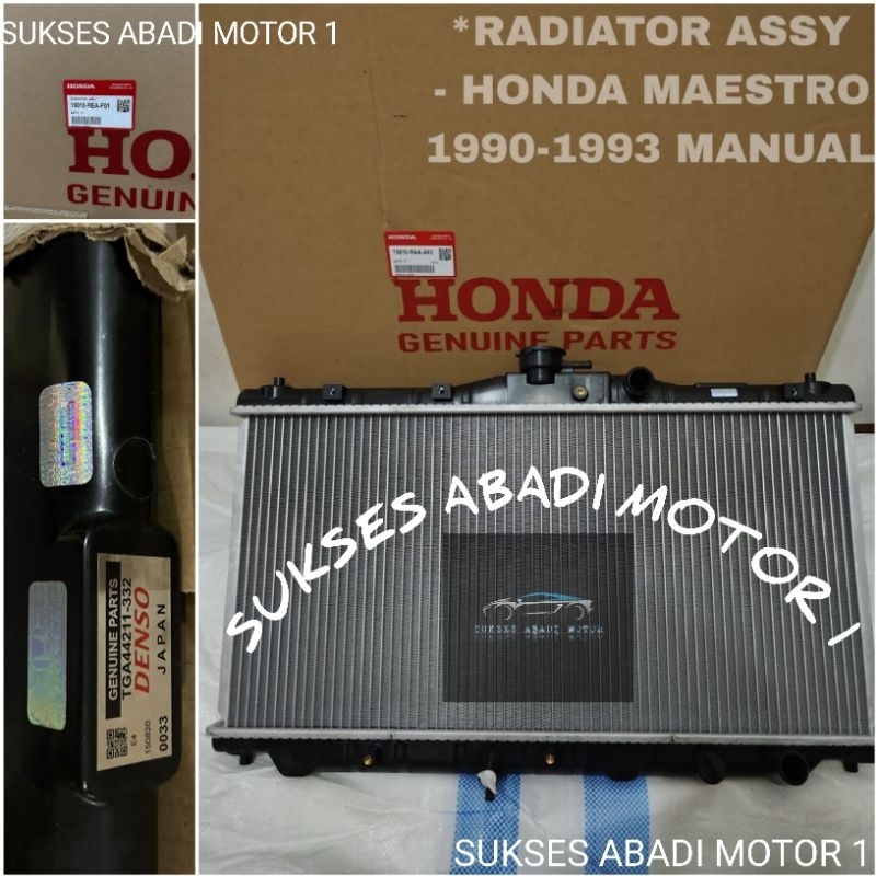 Jual RADIATOR ASSY HONDA MAESTRO MANUAL 90-93 ORIGINAL DENSO JAPAN ...