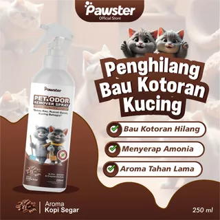 Pawster - Penghilang Bau Kotoran Kucing - Aroma Kopi