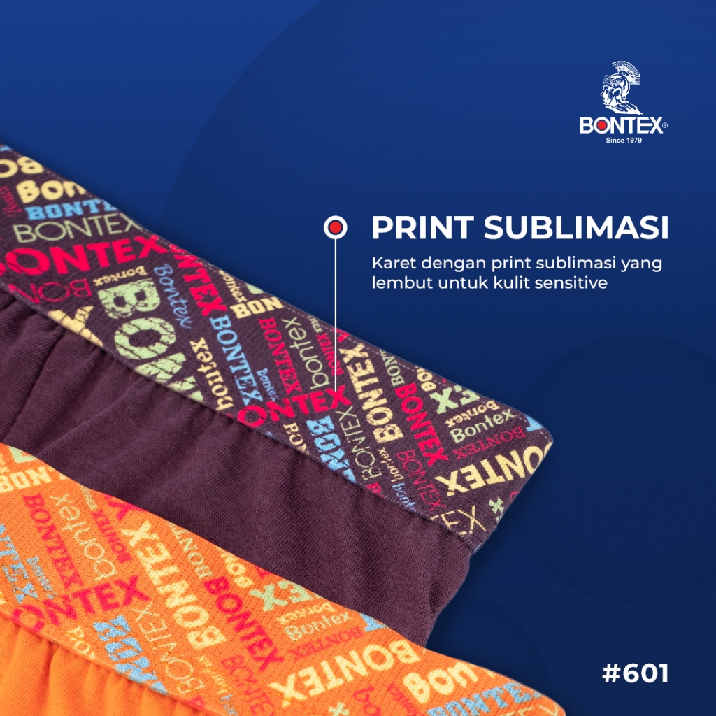 Jual BONTEX New Super 601 - Celana Dalam Pria Model Segitiga - Bahan ...
