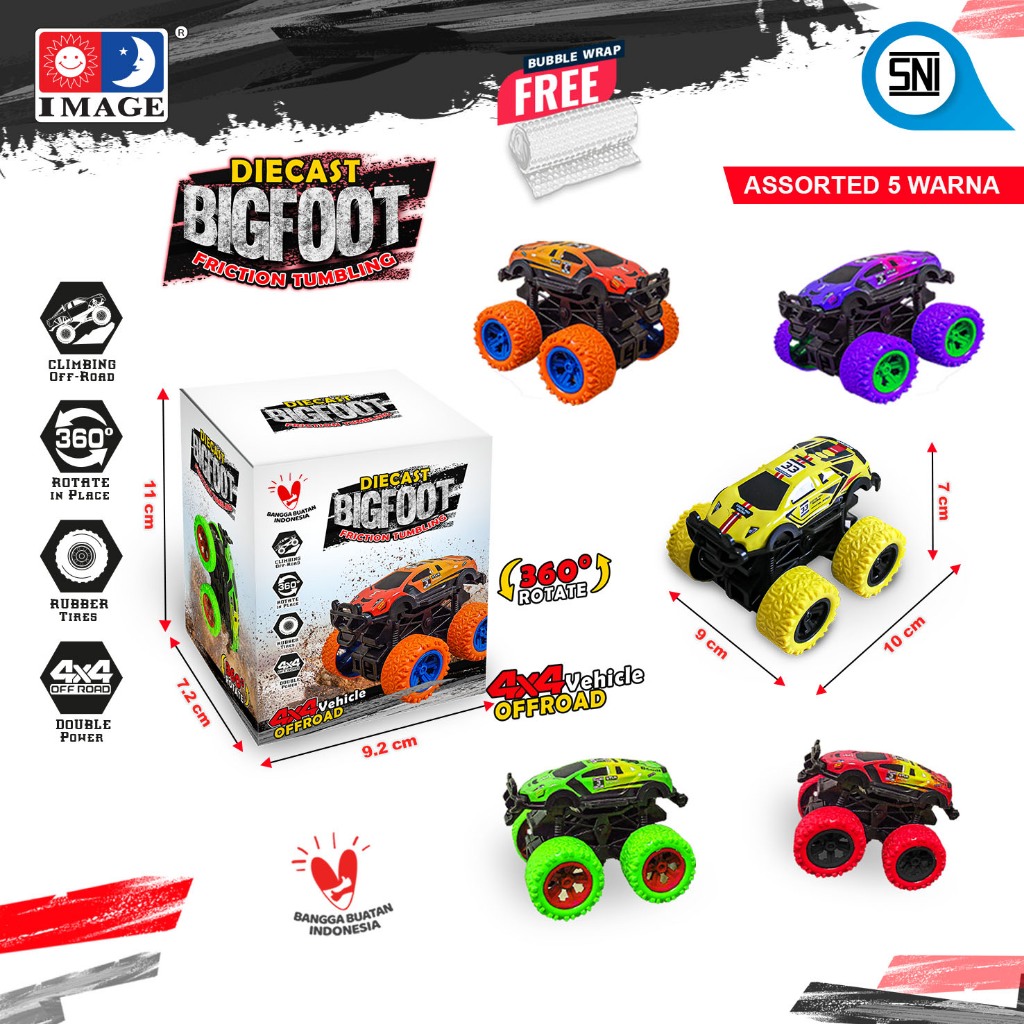 Jual IMAGE TOYS Mainan Die Cast Big Foot | Shopee Indonesia