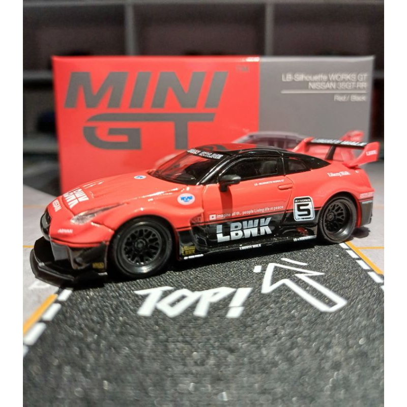 Jual [Mini GT] Nissan R35 Red/Black | Shopee Indonesia