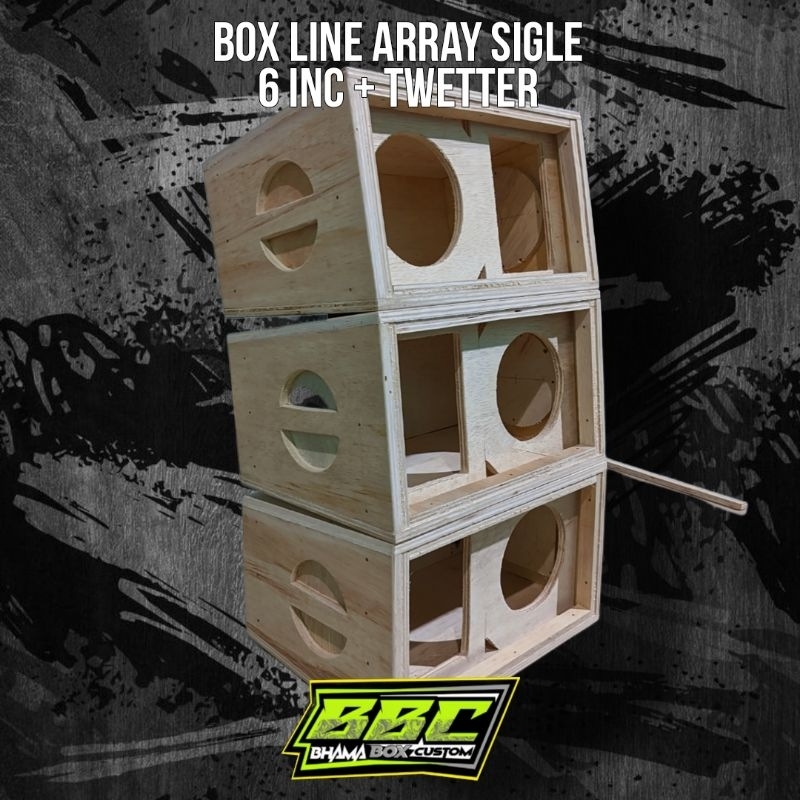 Jual Box middle line array single 6 inc 12 mm | Shopee Indonesia