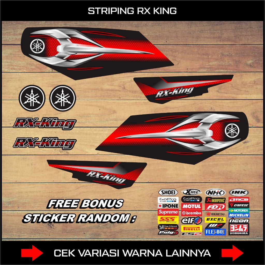 Jual Stiker Motor YAMAHA RX KING New Variasi SCORPION - Striping ...