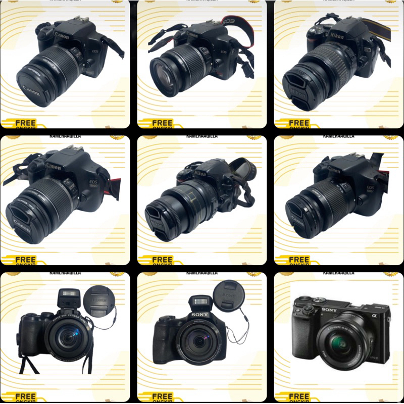 Jual Kamera Handycam Prosumer Sony Nikon Canon Murah Berkualitas Normal