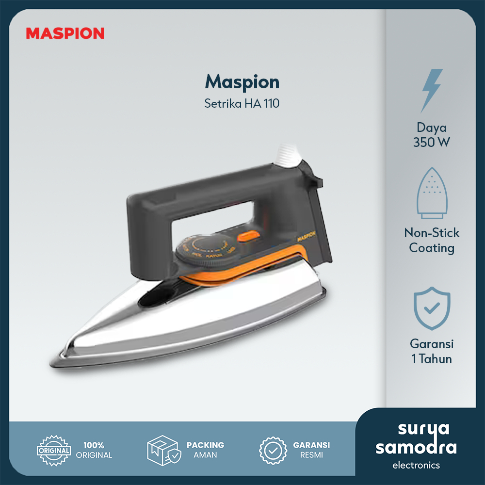 Jual MASPION Automatic Setrika Iron HA-110 | Setrika Maspion HA-110 ...