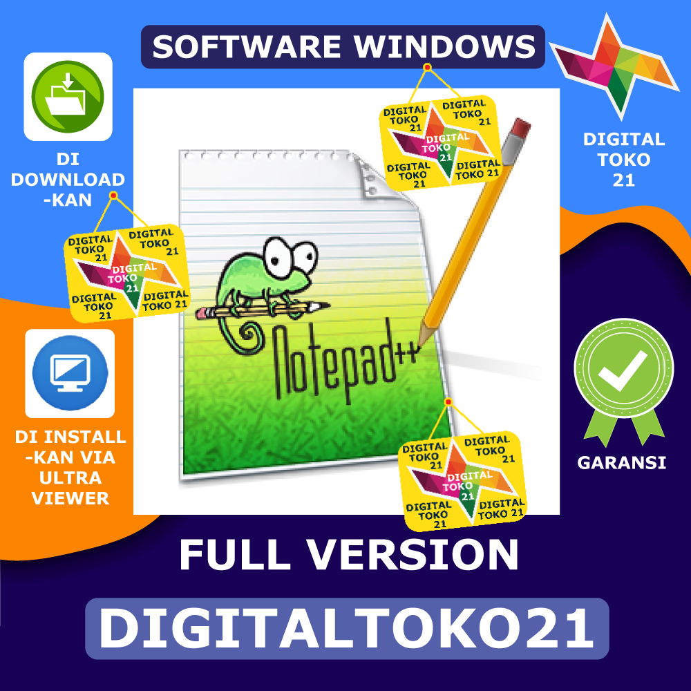 Jual [Diinstallkan] Notepad++ 8.7.8 Full Version Software PC Komputer ...