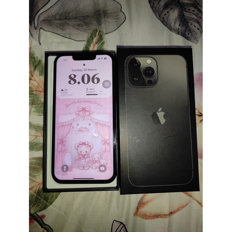 Jual iphone ip 13 pro 256 gb graphite second beacukai | Shopee Indonesia