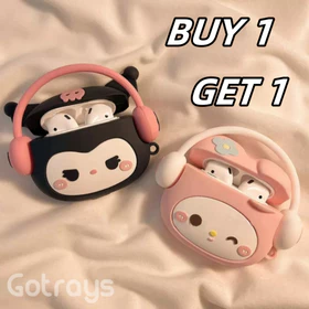 Headset Nirkabel Universal I12 TWS HIFI Earbud Stereo INPODS Bluetooth 5.0 Kartun Lucu Beli