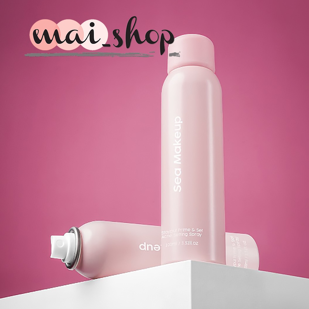 Jual Sea Makeup Stayput Prime & Set Acne Setting Spray 100ml | Shopee ...
