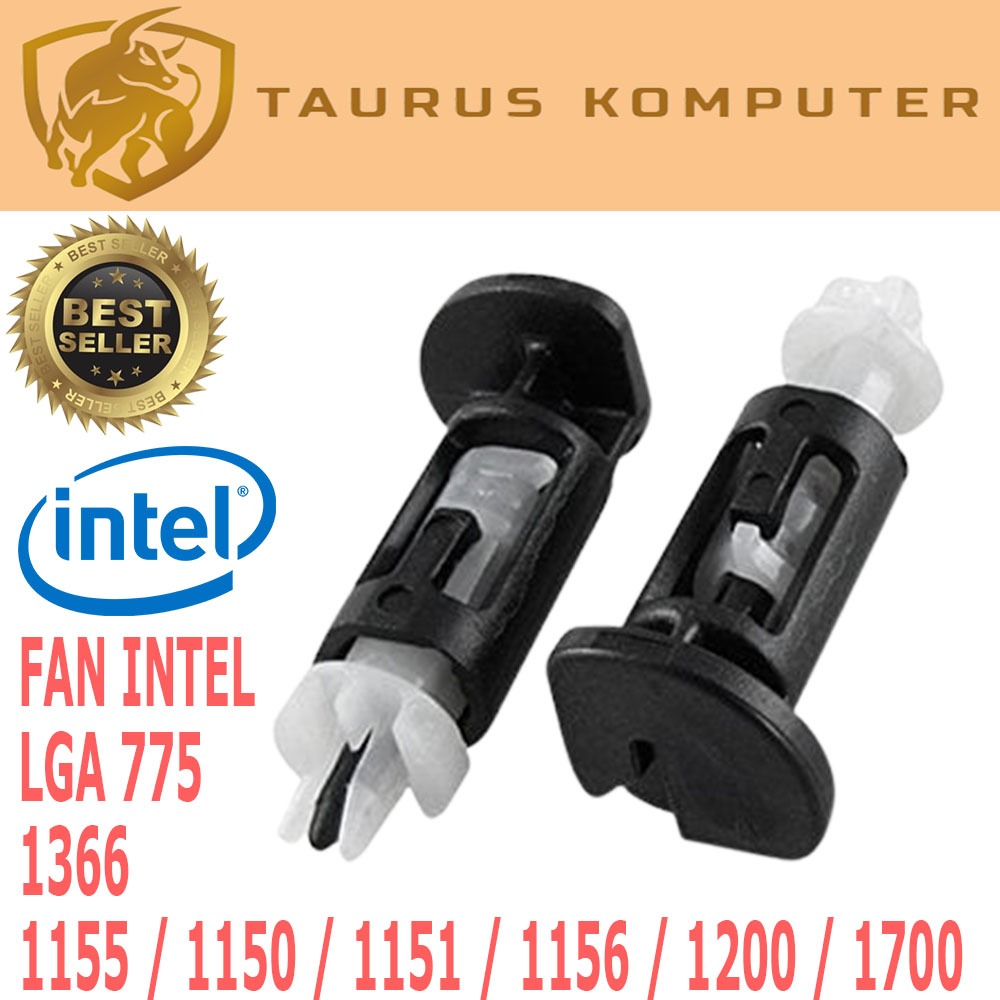 Jual Kaki Pin Fan Intel LGA 775 1366 1200 1700 1151 1155 1150 1156 ...