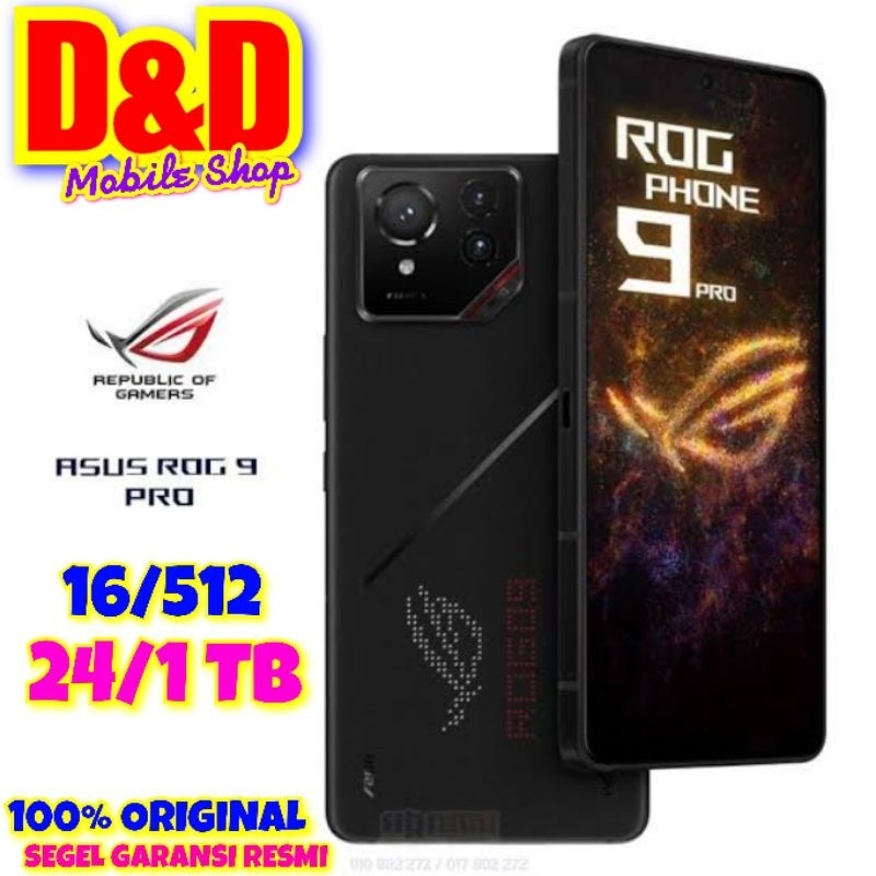 Jual ASUS ROG PHONE 9 PRO 16/512 | ROG PHONE 9 PRO EDITION 24/1TB 100% ...