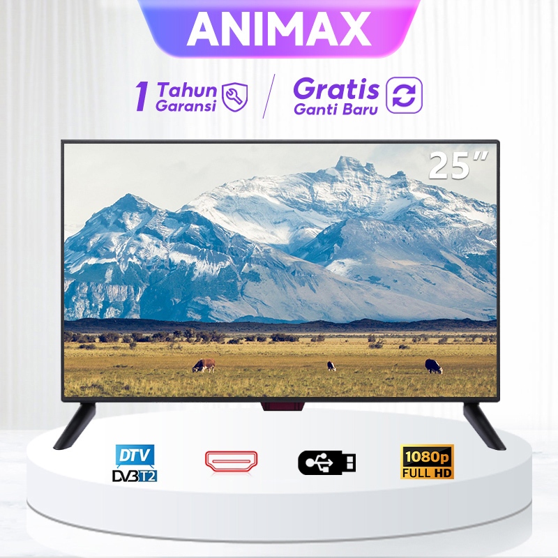 Jual Animax TV LED Digital 24 Inch 25 Inch Digital TV 21/22/24/25 Inch ...