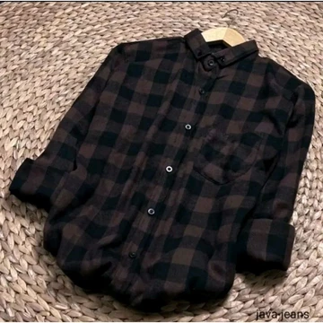 Kemeja Flanel Unisex Lengan Panjang Kualitas Premium Distro