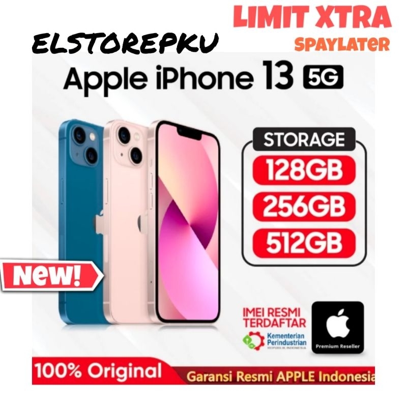Jual Hanphone 13 128GB Garansi Resmi. segel bnib timer 00:00 | Shopee ...