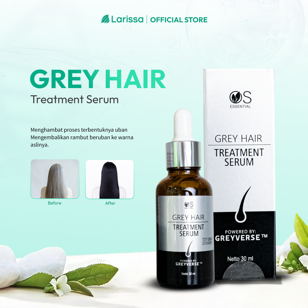 30ml Grey Hair Treatment Serum Grey Hair To Black Hair nourishing Hair Oil Anti Hair Scalp Herbal Lotion Repair Hair Essence main image 0