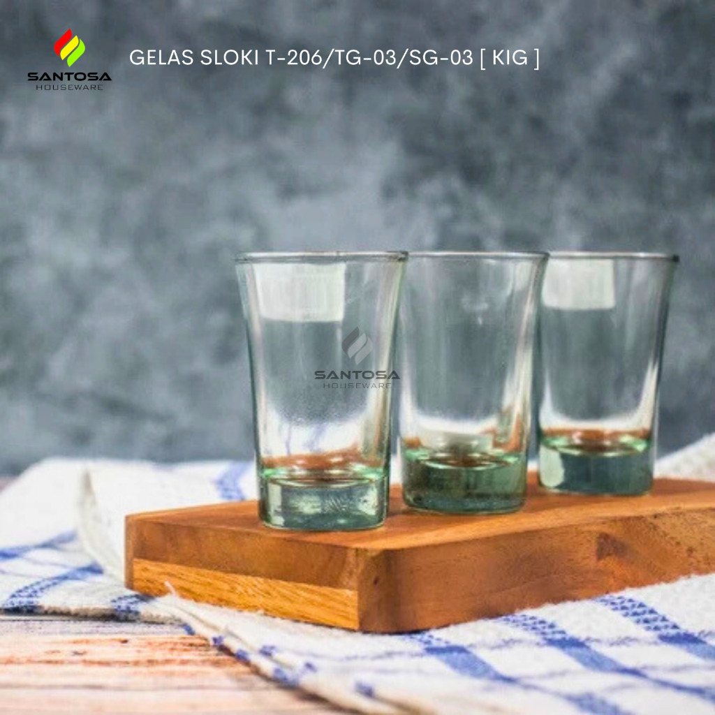 Jual Gelas Sloki T-206/TG-03/SG-03 [ Kig ] | Shopee Indonesia
