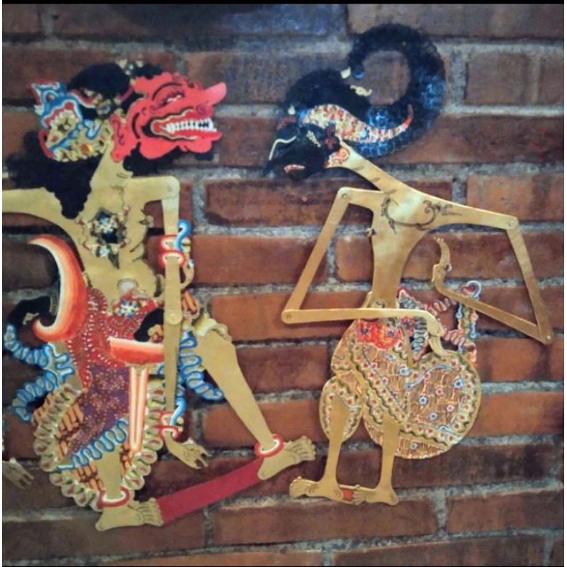 Jual WAYANG KULIT ARJUNA dan BUTO CAKIL (kualitas 1) | Shopee Indonesia
