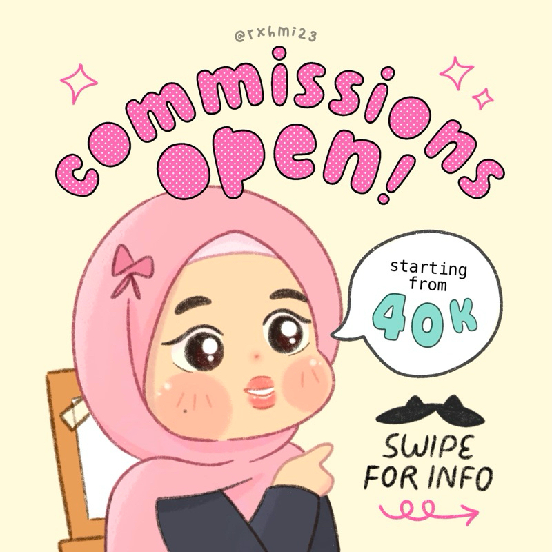 Jual JASA GAMBAR DIGITAL CUSTOM COMMISSION | cute chibi style art ...