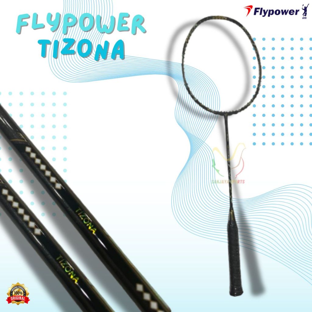 ラケット Flypower TIZONA FLYPOWER TIZONA（インドネシア産バドミントンラケット） – Flypower