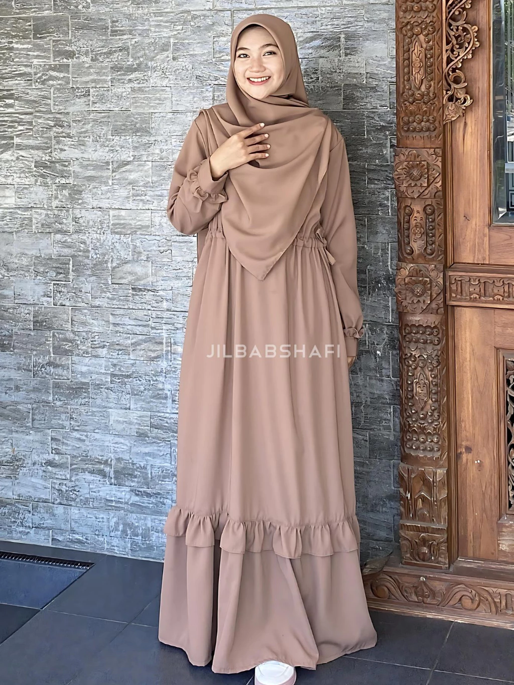 Pilihan Warna Gamis Laura Wolfis