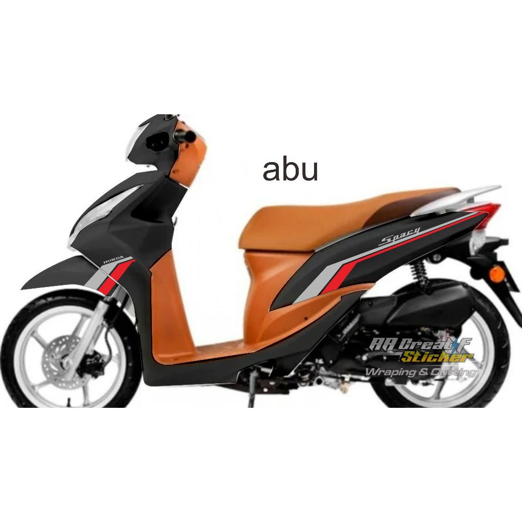 Jual sticker motor honda spacy custom simple | Shopee Indonesia
