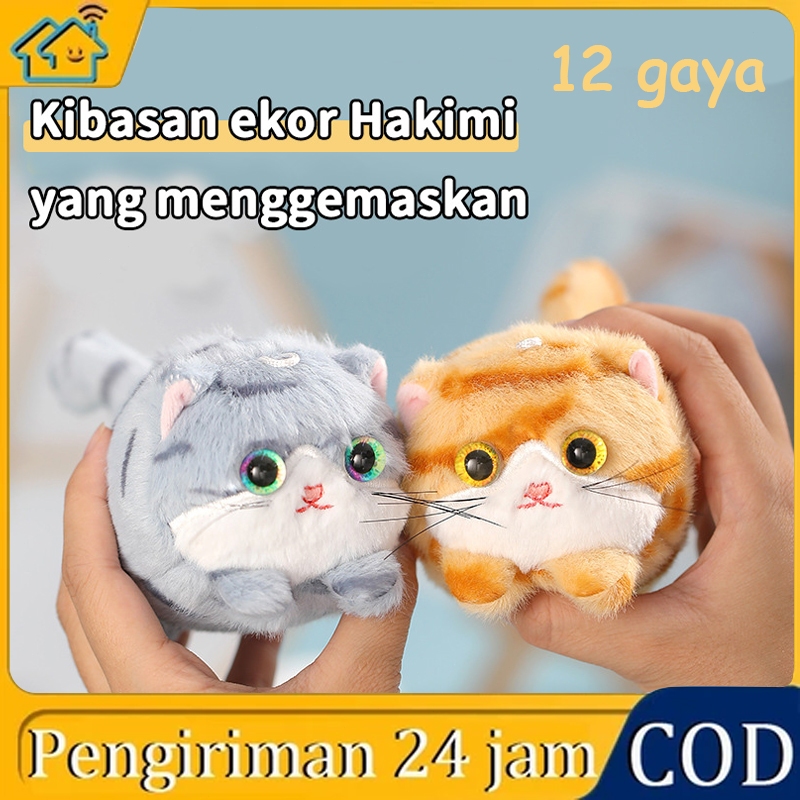 Jual LIVE-MALL Ekor Mengibaskan Tali Serut Anak Anjing Inu Shiba Boneka ...