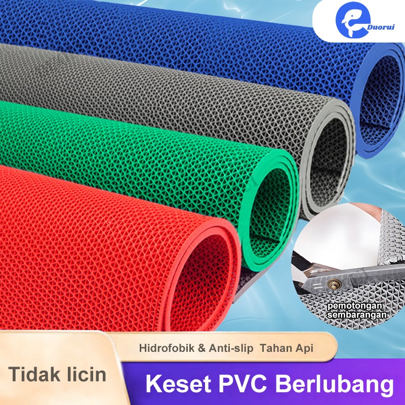 Jual Keset Lantai Kamar Mandi PVC / UK40*60CM / Alas Kamar Mandi Anti ...