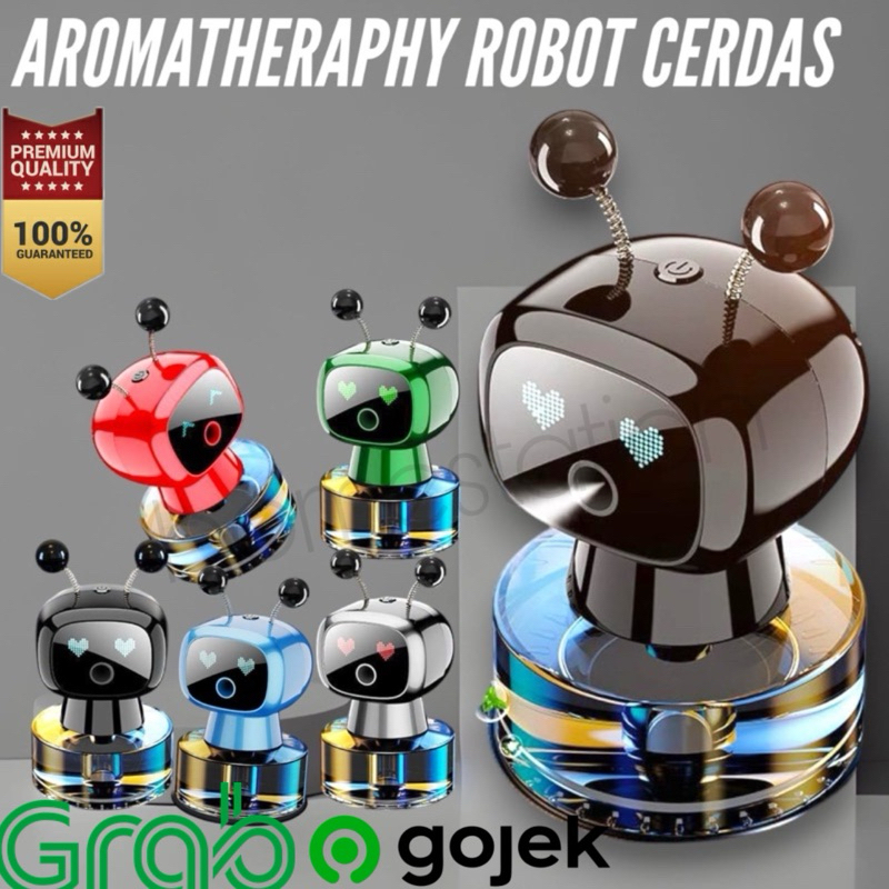 Jual AI Robot Diffuser Mobil Air Purifier Mobil Parfum Mobil ...