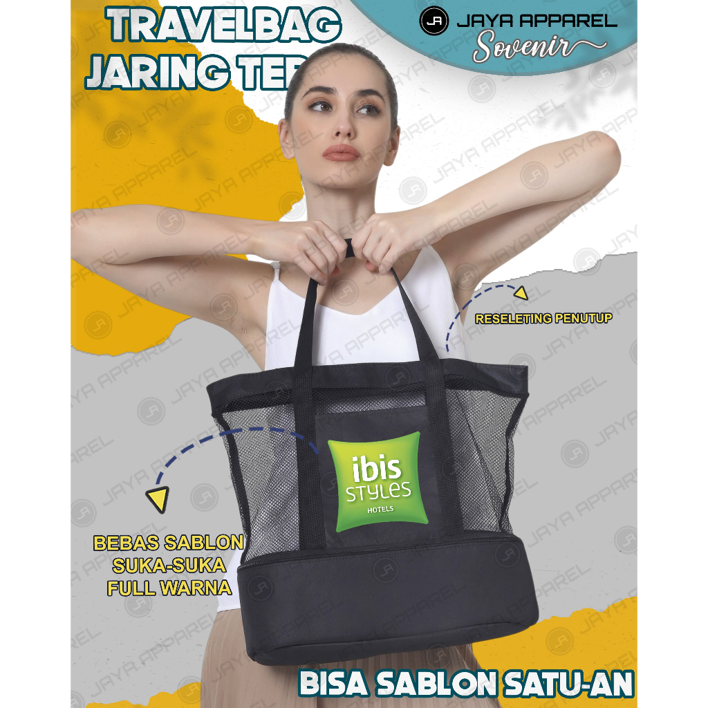 Jual Jaya Apparel-Travelbag-Tas Olahraga Renang-Totebag Sovenir-Tas ...